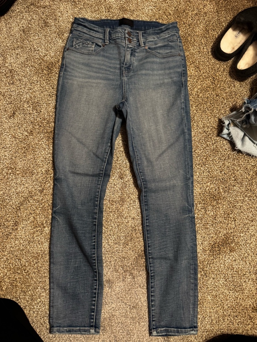 Women's Buckle Black Fit No 75 Skinny Jeans 28 x 30